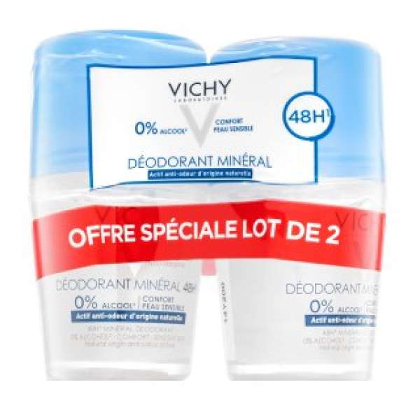 Vichy dezodor 48H Mineral Deodorant 2 x 50 ml