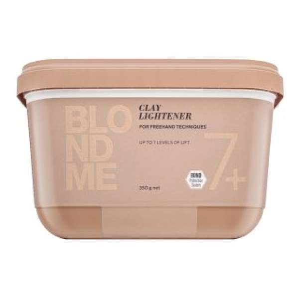 Schwarzkopf Professional BlondMe Clay Lightener 7+ púder hajszín világosításra 350 g