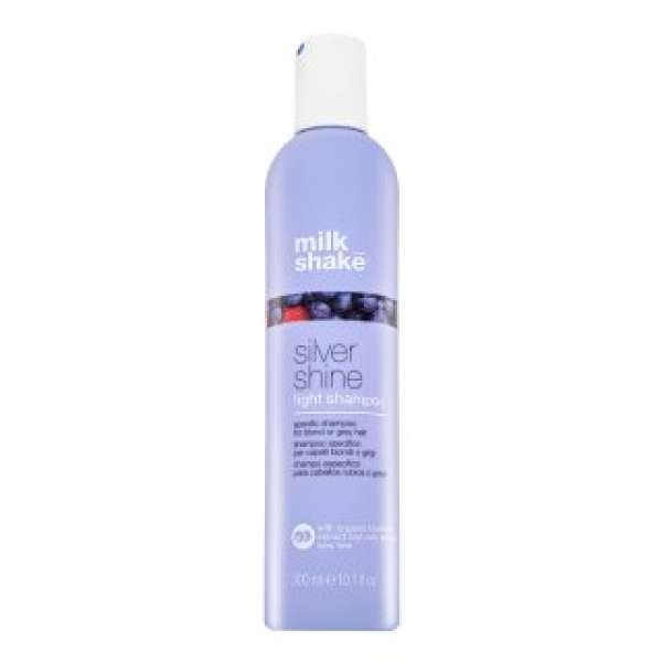 Milk_Shake Silver Shine Light Shampoo védő sampon platinaszőke és ősz hajra 300 ml