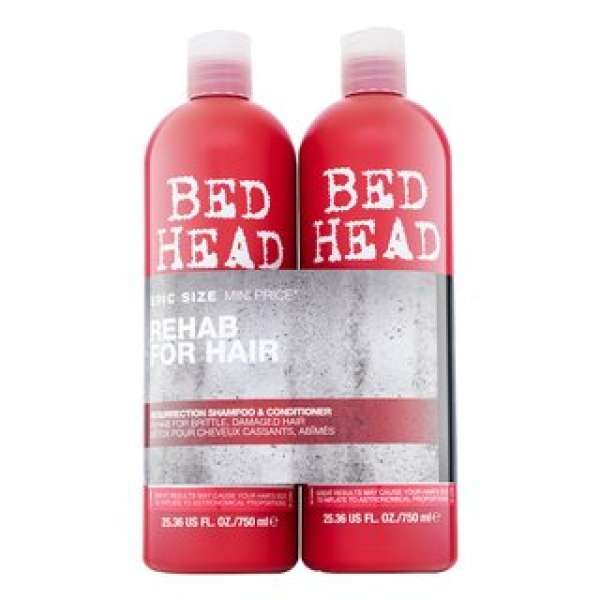 Tigi Bed Head Urban Antidotes Resurrection Shampoo & Conditioner erősítő sampon gyenge hajra 750 ml + 750 ml
