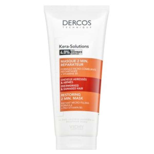 Vichy Dercos Kera-Solutions Restoring 2min Mask maszk nagyon sérült hajra 200 ml
