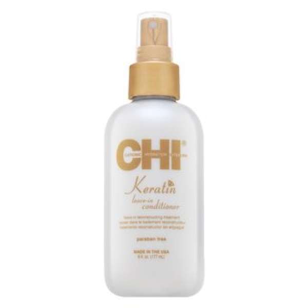CHI Keratin Leave-In Conditioner öblítés nélküli kondicionáló durva és rakoncátlan hajra 177 ml