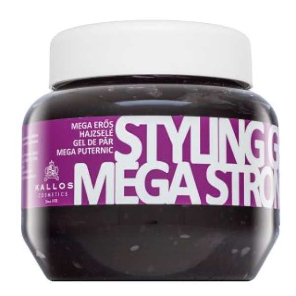Kallos Styling Gel Mega Strong hajzselé ultra erős fixálásért 275 ml