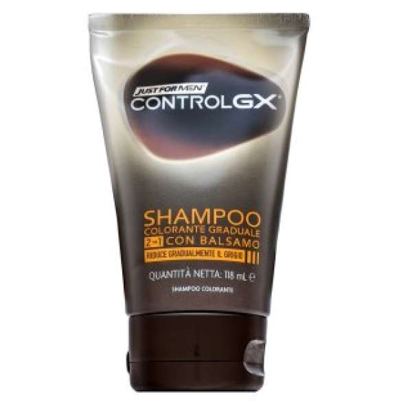 Just For Men Control GX 2in1 Shampoo sampon és kondicionáló ősz hajra 118 ml