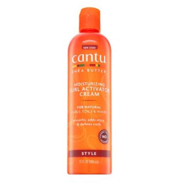 Cantu Shea Butter Moisturizing Curl Activator Cream hajformázó krém hullámos és göndör hajra 355 ml