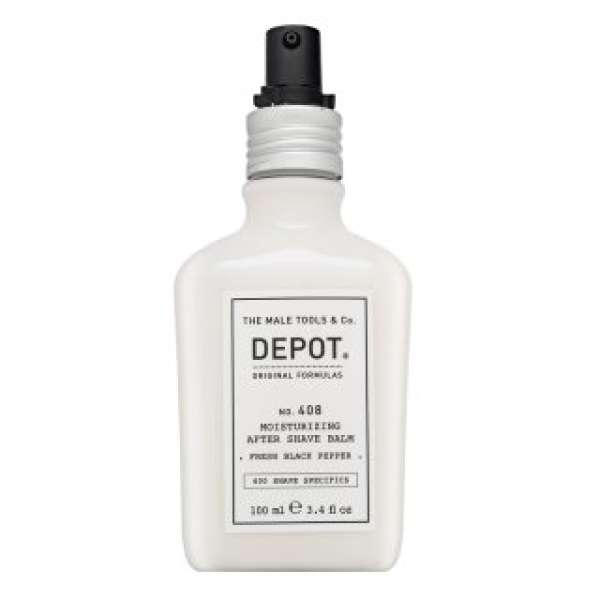 Depot Nyugtató borotválkozás utáni balzsam No. 408 Moisturizing After Shave Balm Fresh Black Pepper 100 ml