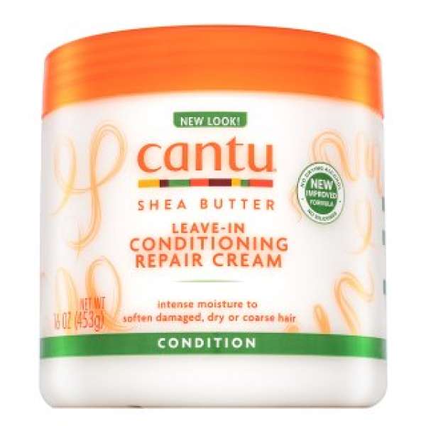 Cantu Shea Butter Leave-In Conditioning Repair Cream hidratáló maszk sérült hajra 453 g