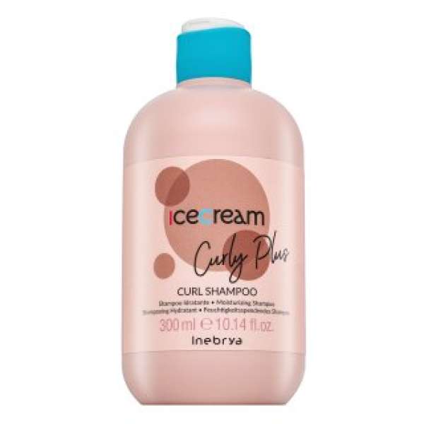 Inebrya Ice Cream Curly Plus Curl Shampoo erősítő sampon göndör hajra 300 ml