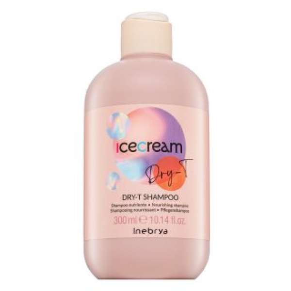 Inebrya Ice Cream Dry-T Dry-T Shampoo hidratáló sampon száraz és töredezett hajra 300 ml
