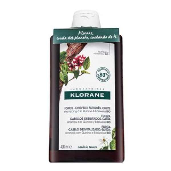 Klorane Strength Shampoo erősítő sampon hajhullás ellen 400 ml