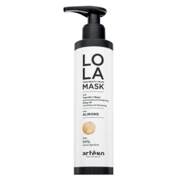 Artègo Lola Your Beauty Colour Mask intenzív színező pakolás hajra Almond 200 ml