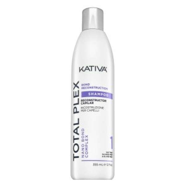 Kativa Total Plex Bond Reconstruction 1 Shampoo sampon a hajszálak erősítésére 355 ml