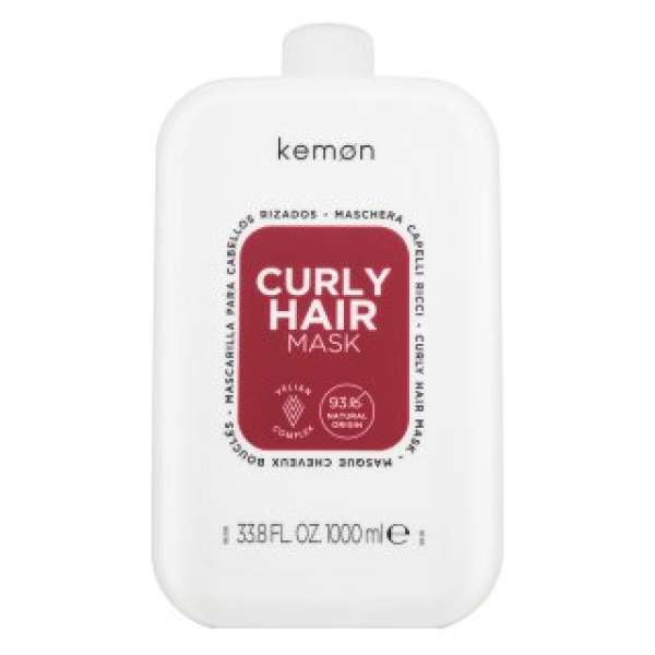 Kemon Curly Hair Mask tápláló maszk göndör hajra 1000 ml