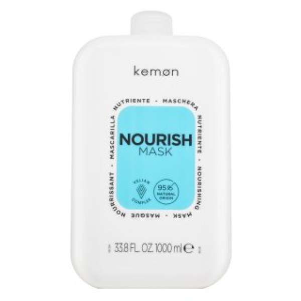Kemon Nourish Mask tápláló maszk száraz és sérült hajra 1000 ml