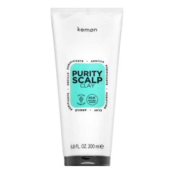 Kemon Purity Scalp Clay tisztító kúra a hajra gyorsan zsírosodó hajra 200 ml