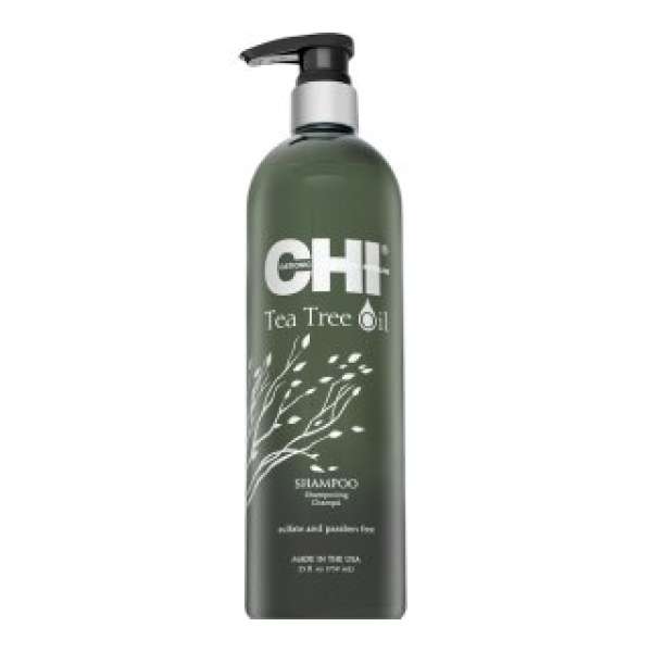 CHI Tea Tree Oil Shampoo tisztító sampon gyorsan zsírosodó hajra 739 ml