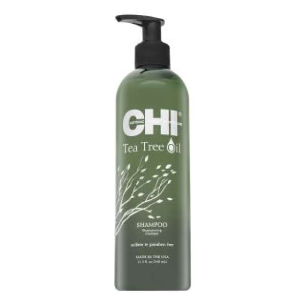CHI Tea Tree Oil Shampoo tisztító sampon gyorsan zsírosodó hajra 340 ml
