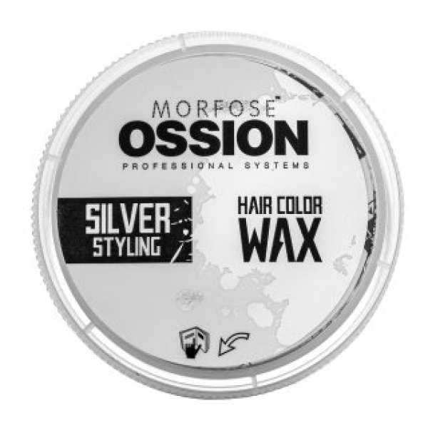 Morfose Hair Color Wax színes viasz hajra Silver Styling 100 ml