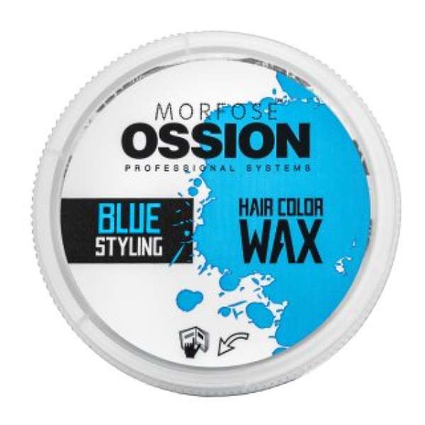 Morfose Hair Color Wax színes viasz hajra Blue Styling 100 ml