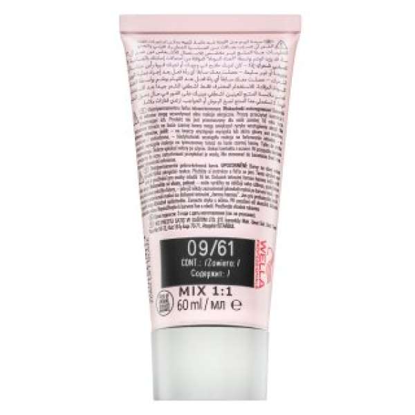 Wella Professionals Shinefinity Zero Lift Glaze professzionális demi-permanent hajszín 09/61 Iced Platinum 60 ml