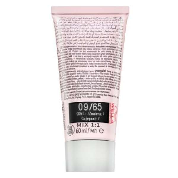 Wella Professionals Shinefinity Zero Lift Glaze professzionális demi-permanent hajszín 09/65 Pink Shimmer 60 ml