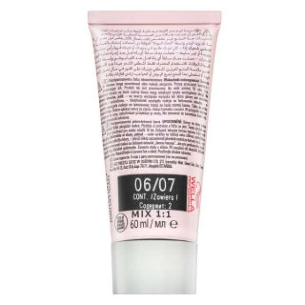 Wella Professionals Shinefinity Zero Lift Glaze professzionális demi-permanent hajszín 06/07 Deep Walnut 60 ml