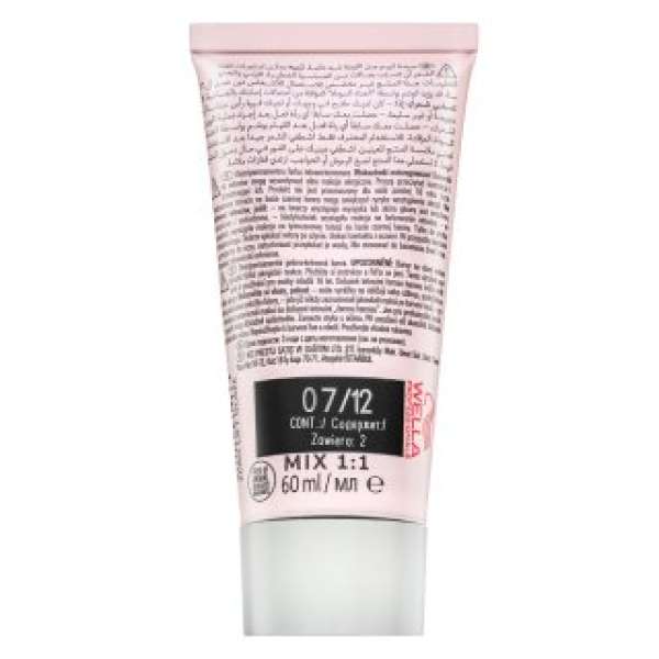 Wella Professionals Shinefinity Zero Lift Glaze professzionális demi-permanent hajszín 07/12 Cool Mushroom 60 ml