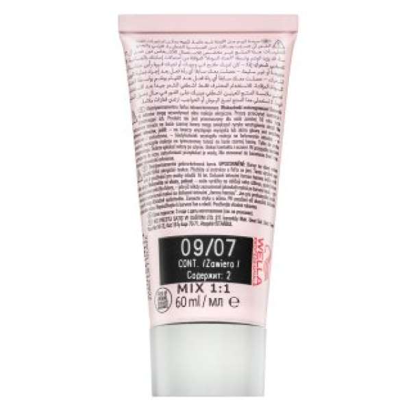 Wella Professionals Shinefinity Zero Lift Glaze professzionális demi-permanent hajszín 09/07 Beige Sand 60 ml