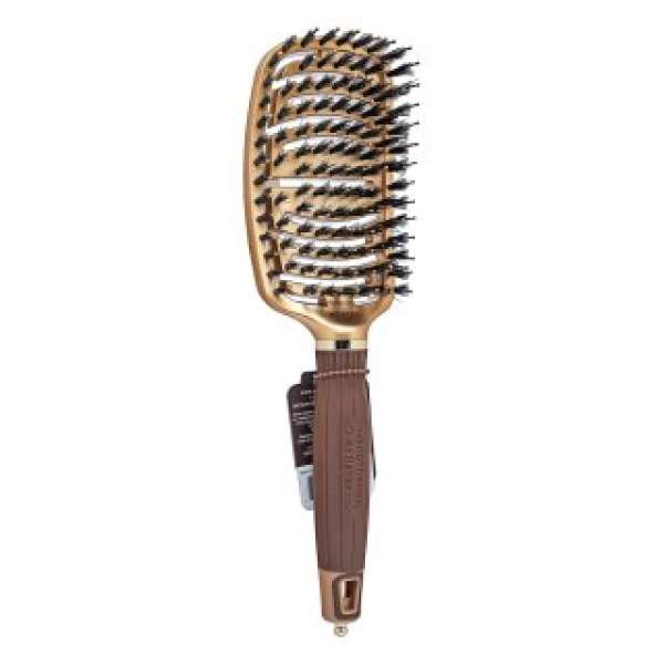 Olivia Garden NanoThermic Flex Combo hajkefe nejlon- és vaddisznósörtékkel