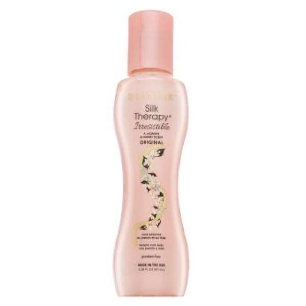 BioSilk Silk Therapy Irresistible Original öblítés nélküli ápolás védett és fényes hajért 67 ml