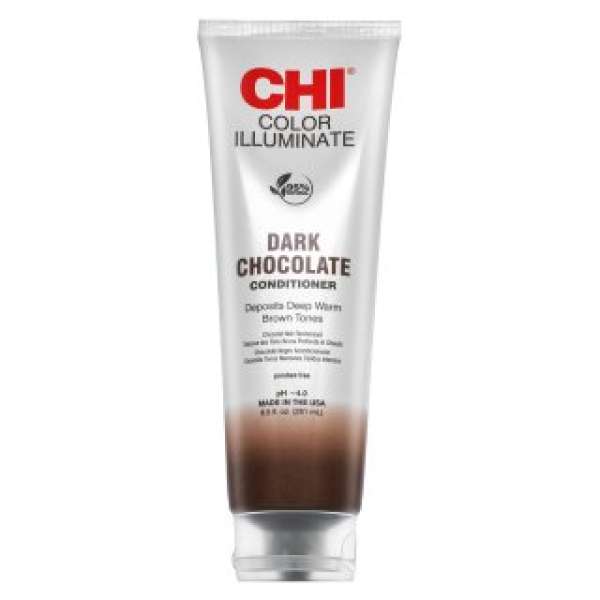 CHI Ionic Color Illuminate Conditioner tonizáló kondicionáló hajszín élénkítésére Dark Chocolate 251 ml