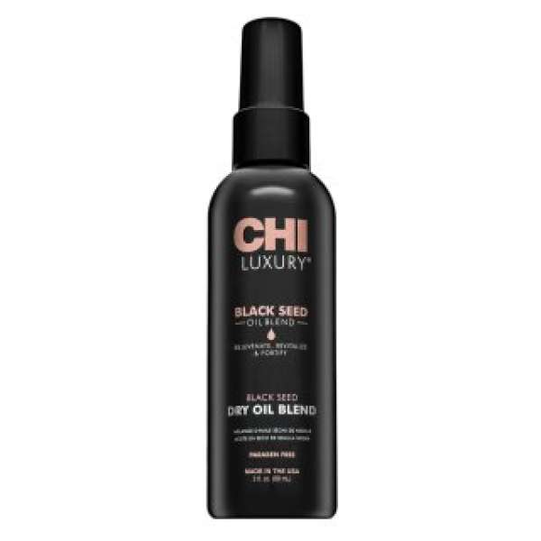 CHI Luxury Black Seed Oil Black Seed Dry Oil hajsimító olaj minden hajtípusra 89 ml