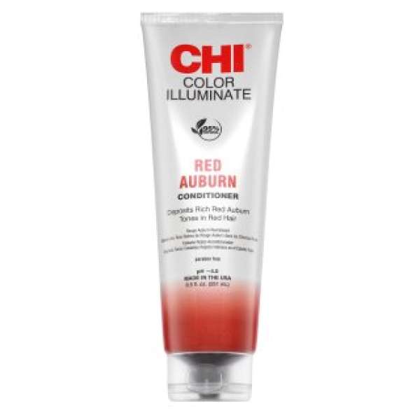 CHI Ionic Color Illuminate Conditioner tonizáló kondicionáló hajszín élénkítésére Red Auburn 251 ml