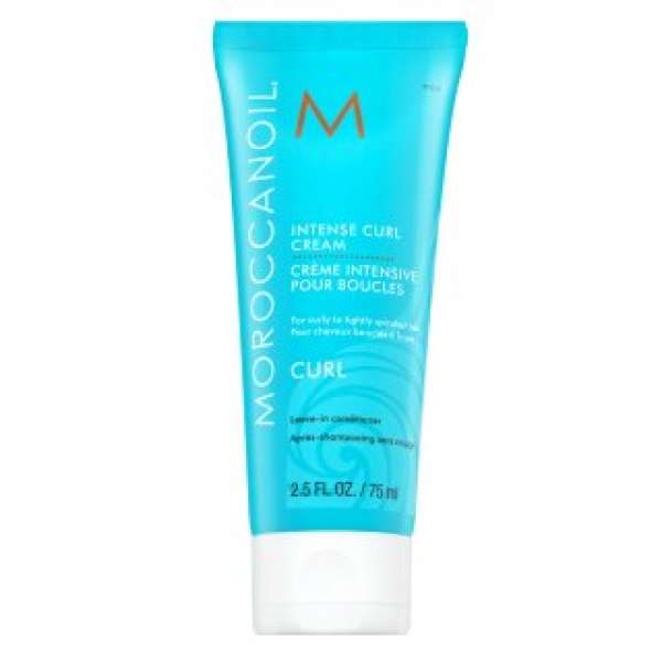 Moroccanoil Curl Intense Curl Cream hajformázó krém fényes hullámos és göndör hajért 75 ml