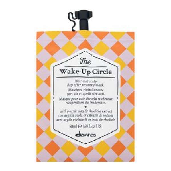 Davines The Wake Up Circle erősítő maszk igénybevett érzékeny hajra 50 ml