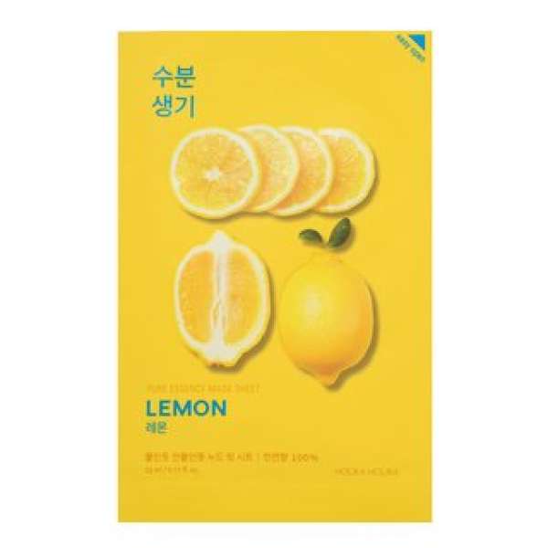 Holika Holika gézmaszk Pure Essence Mask Sheet Lemon 23 g