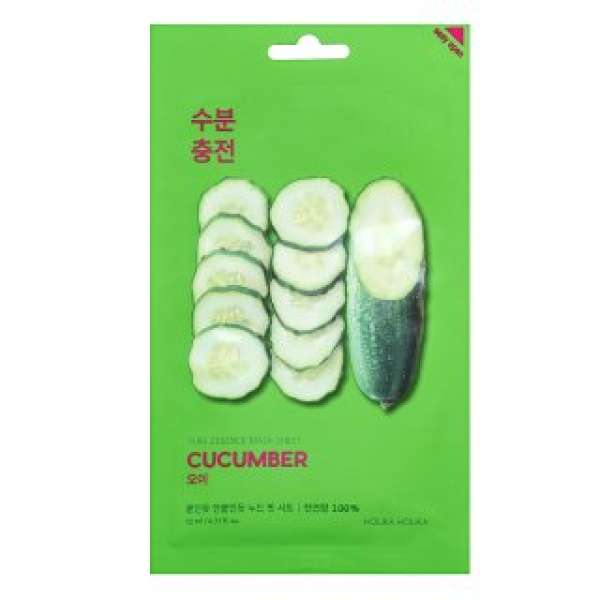 Holika Holika gézmaszk Pure Essence Mask Sheet Cucumber 23 g