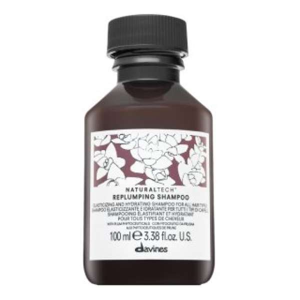 Davines Natural Tech Replumping Shampoo védő sampon száraz és töredezett hajra 100 ml