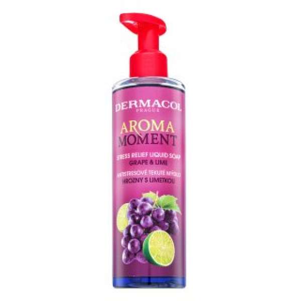 Dermacol Aroma Moment folyékony szappan Liquid Soap Grape & Lime 250 ml