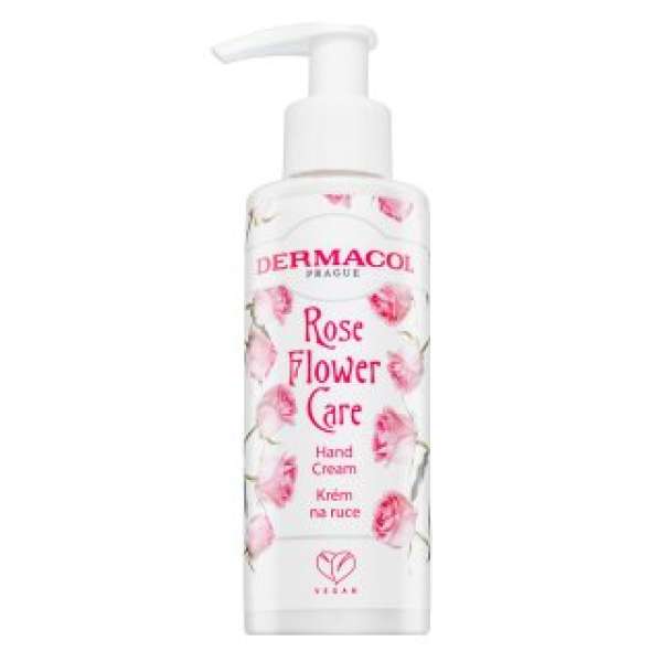 Dermacol Rose Flower Care kézkrém Hand Cream 150 ml