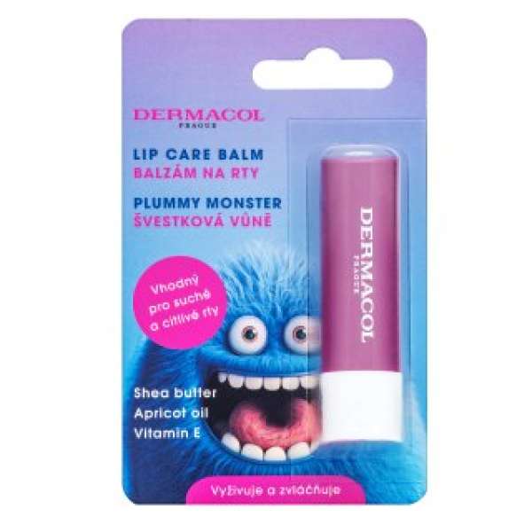 Dermacol tápláló balzsam Lip care Balm Plummy Monster