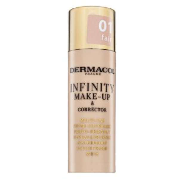 Dermacol Infinity Make-Up & Corrector smink és korrektor 01 Fair 20 g