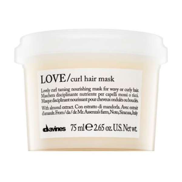 Davines Essential Haircare Love Curl Hair Mask tápláló maszk göndör hajra 75 ml