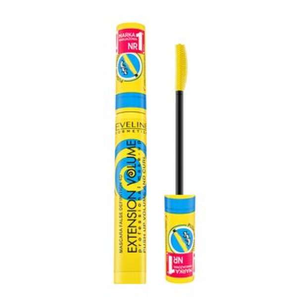 Eveline Volume Extension Push Up Volume & Curl szempillaspirál szempilla meghosszabbítására és göndörítésére 10 ml