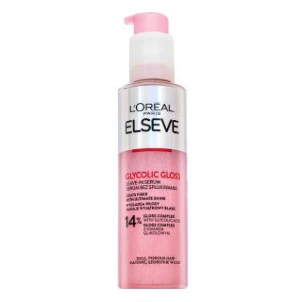 L´Oréal Paris Elseve Glycolic Gloss Leave-In Serum öblítés nélküli ápolás puha és fényes hajért 150 ml
