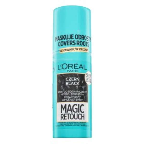 L´Oréal Paris Magic Retouch Spray Korrektor az ősz hajszálakra Black 75 ml