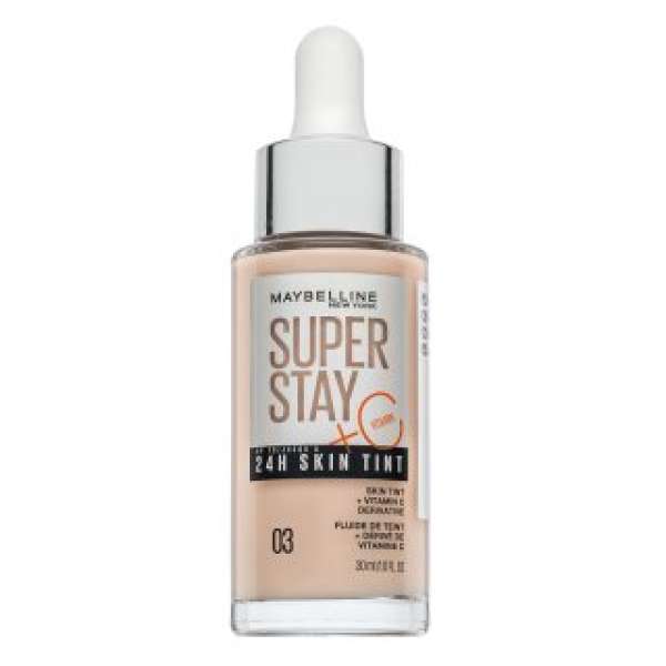 Maybelline Super Stay 24H Skin Tint + Vitamin C szérum tónusegyesítő 03 30 ml