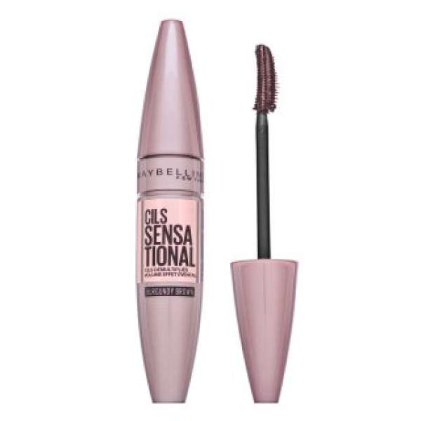 Maybelline Lash Sensational Full Fan Effect Mascara szempillaspirál szempilla meghosszabbítására és göndörítésére Burgundy Brown 9,5 g