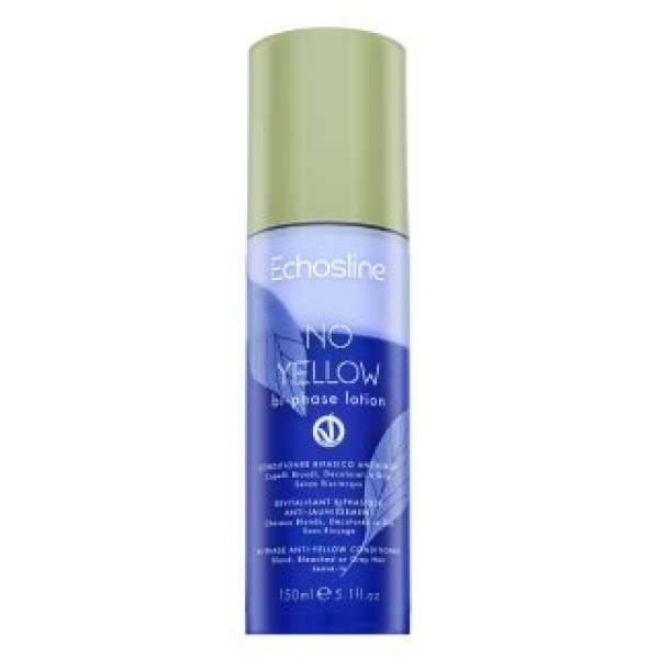 Echosline No Yellow Bi-phase Lotion öblítés nélküli kondicionáló platinaszőke és ősz hajra 150 ml