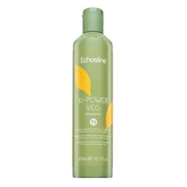 Echosline Ki-Power Veg Shampoo sampon károsodott és vegyszeresen kezelt hajra 300 ml